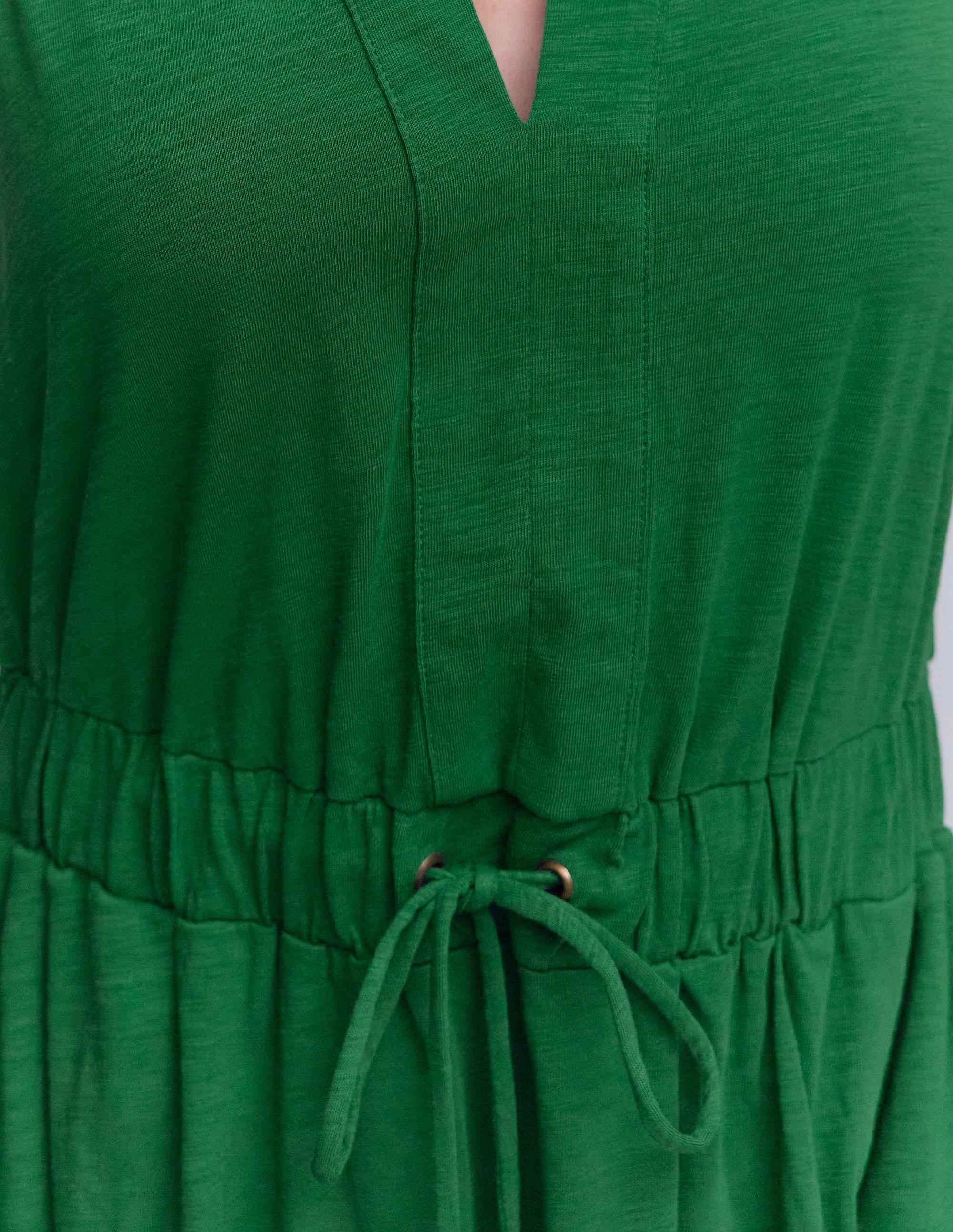 Delphine Midi Sleeveless Dress-Fresh Green